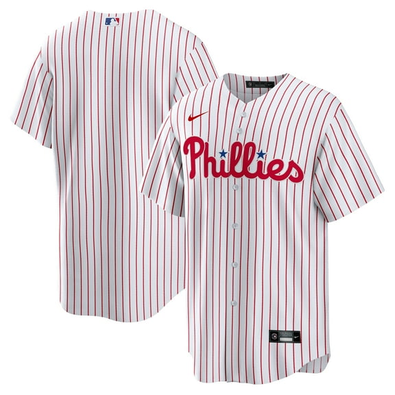 Men's Nike White Philadelphia Phillies Home Replica Team Jersey