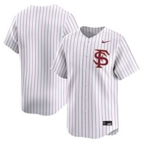 Men's Nike White Florida State Seminoles Baseball Limited Jersey