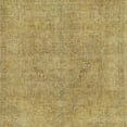 thumbnail image 1 of Ahgly Company Machine Washable Indoor Square Abstract Metallic Gold Area Rugs, 3' Square, 1 of 7