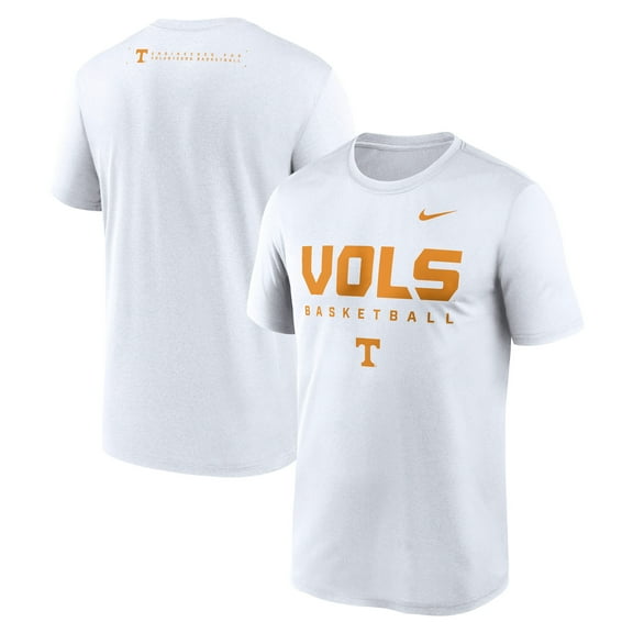 Men's Nike White Tennessee Volunteers 2025 Courtside Basketball Legend Dri-FIT T-Shirt