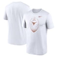 thumbnail image 1 of Men's Nike White Texas Longhorns Primetime Legend Icon Performance T-Shirt, 1 of 3