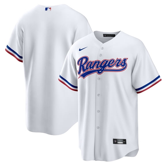 Men's Nike White Texas Rangers Home Big & Tall Replica Jersey