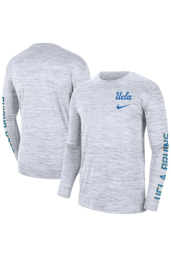 Men's Nike White UCLA Bruins Velocity Legend Team Performance Long Sleeve T-Shirt