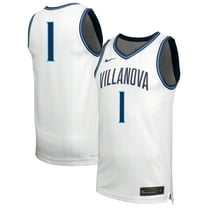 Men's Nike White Villanova Wildcats #1 Retro Replica Basketball Jersey