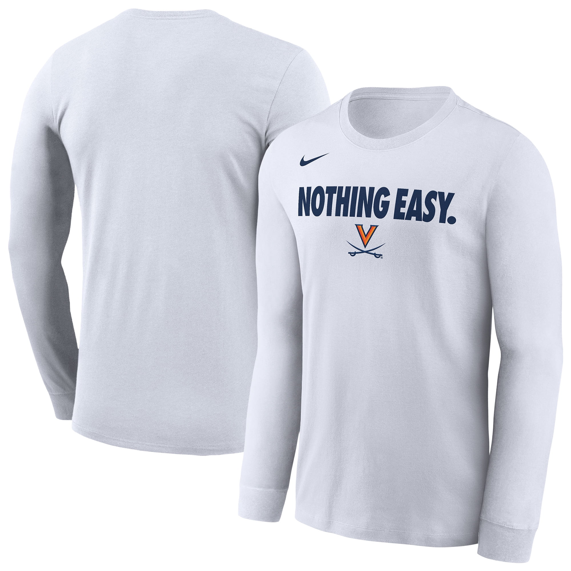 Blue 84 Men's Virginia Cavaliers Long Sleeve T-Shirt - Team Color Line Up, Officially Licensed