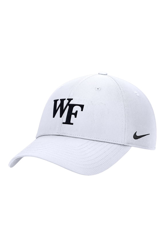 Men's Nike White Wake Forest Demon Deacons 2025 On-Field Club Performance Adjustable Hat