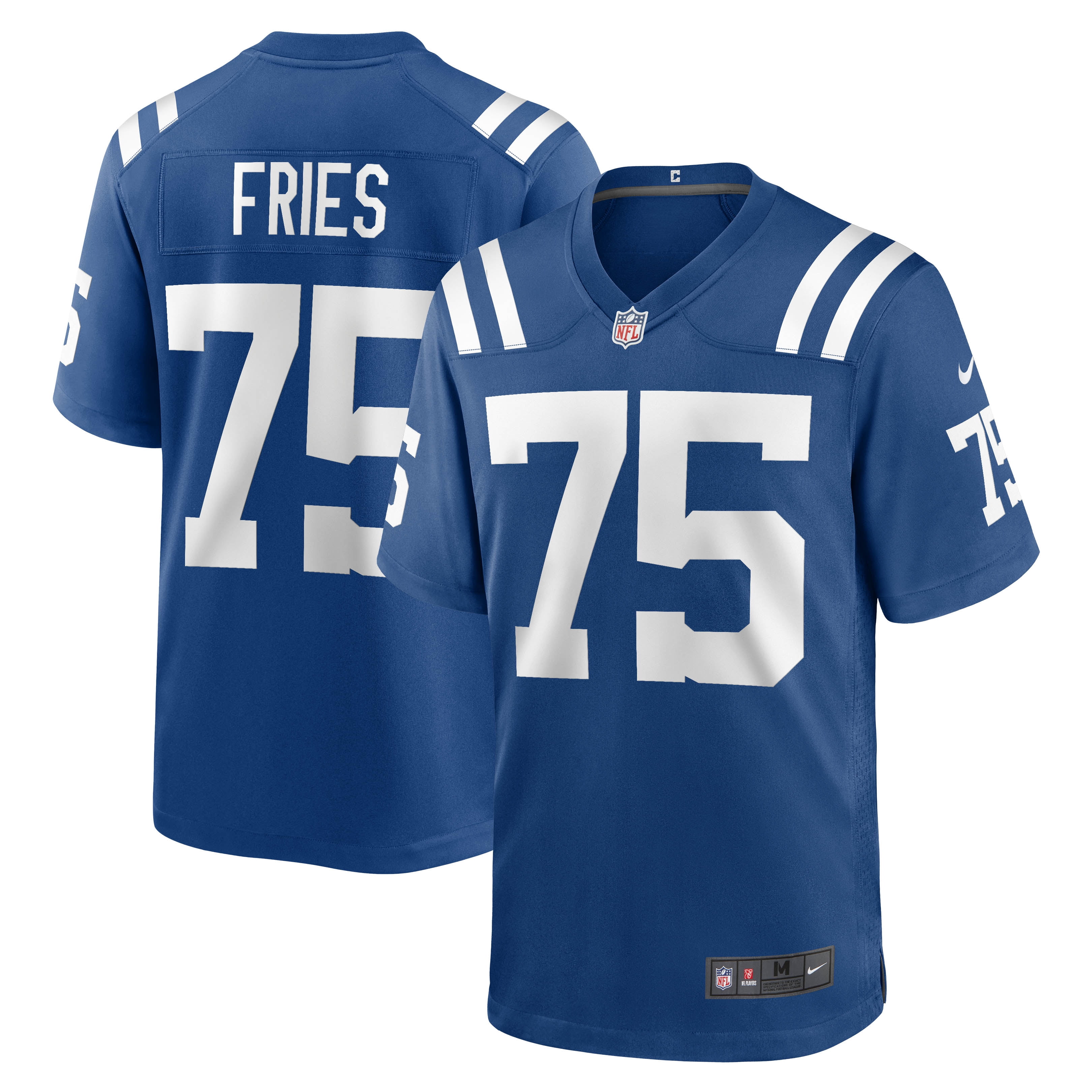 Men s Nike Will Fries Royal Indianapolis Colts Game Jersey Walmart