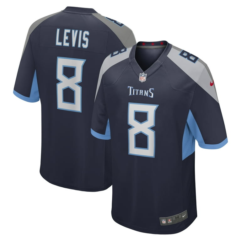 Men's Nike Will Levis Navy Tennessee Titans Game Jersey