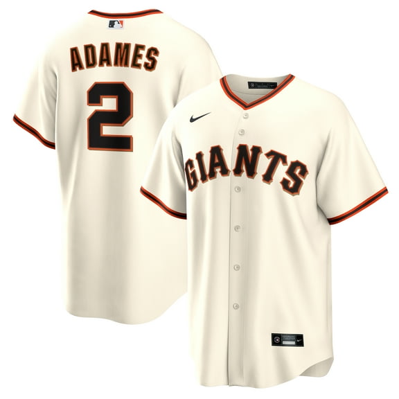 Men's Nike Willy Adames Cream San Francisco Giants Home Replica Jersey