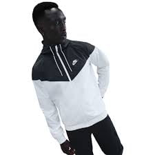 Men's Nike Windrunner (White/Black) 727324-133 Zip Up Jacket
