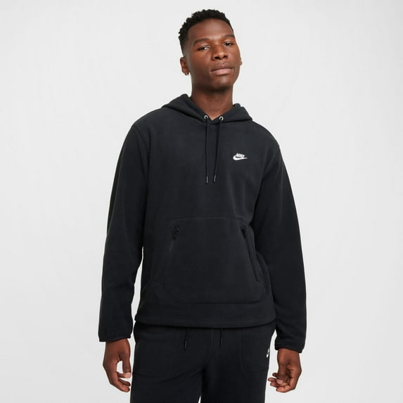 Men's Nike Winterized Pullover Hoodie Color: Black Size: XXL