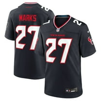 Men's Nike Woody Marks Navy Houston Texans Team Game Jersey