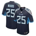thumbnail image 1 of Men's Nike Xavier Woods  Navy Tennessee Titans Team Game Jersey, 1 of 6