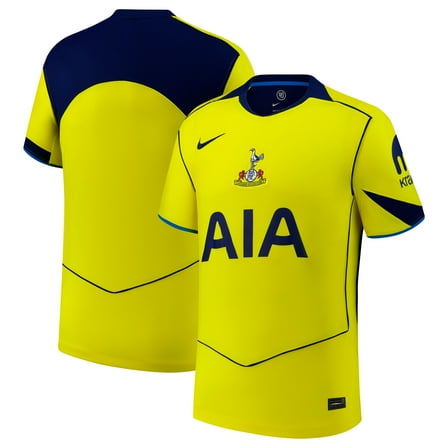 Men's Nike  Yellow Tottenham Hotspur 2025/26 Third Replica Jersey