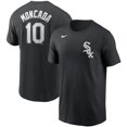 thumbnail image 1 of Youth Nike Yoan Moncada Black Chicago White Sox Player Name & Number T-Shirt, 1 of 3