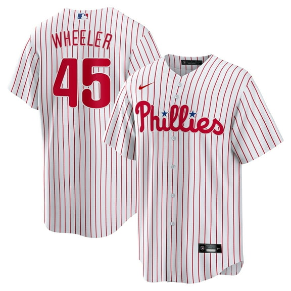 Men's Nike Zack Wheeler White Philadelphia Phillies Home Replica Jersey