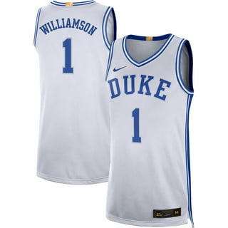Men's Nike White Duke Blue Devils Basketball Drop Legend Performance T-Shirt