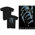thumbnail image 1 of Nine Inch Nails Unisex T-Shirt Pretty Hate Machine (Back Print) (Large), 1 of 3