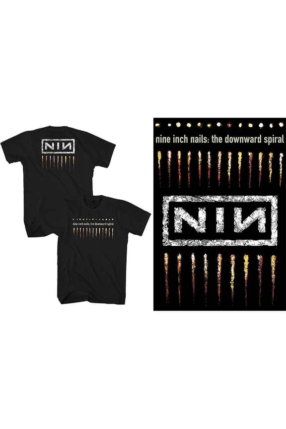Nine Inch Nails Men's The Downward Spiral T-Shirt Black Medium