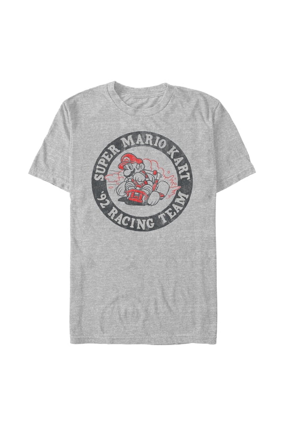 Men's Nintendo 92 Racing Team Kart Graphic T-Shirt