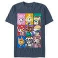 thumbnail image 1 of Men's Nintendo Animal Crossing Characters  Graphic Tee Navy Blue X Large, 1 of 5