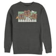 thumbnail image 1 of Men's Nintendo Animal Crossing Nook Family Portrait  Sweatshirt Charcoal Heather 2X Large, 1 of 4