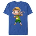 thumbnail image 1 of Men's Nintendo Animal Crossing Slingshot  Graphic Tee Royal Blue Medium, 1 of 4