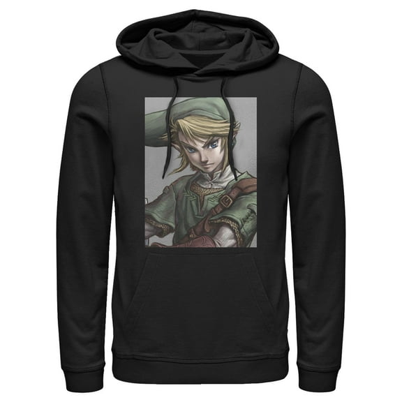 Men's Nintendo Artistic Portrait  Pull Over Hoodie