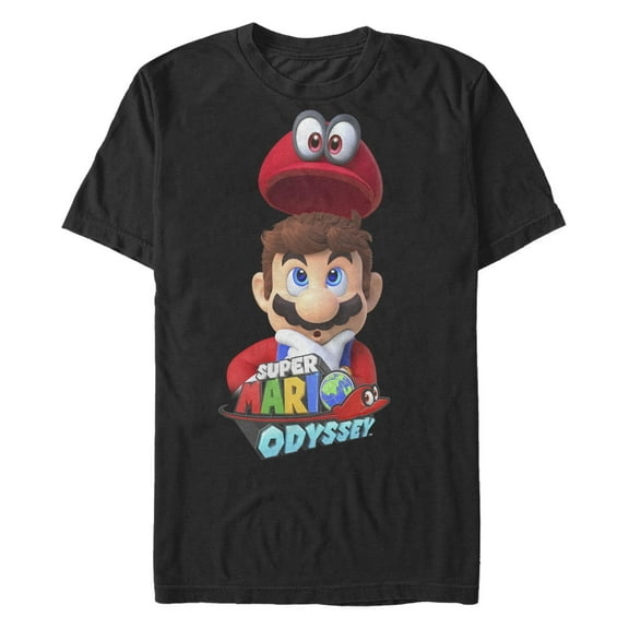 Men's Nintendo Cappy Pose  Graphic T-Shirt