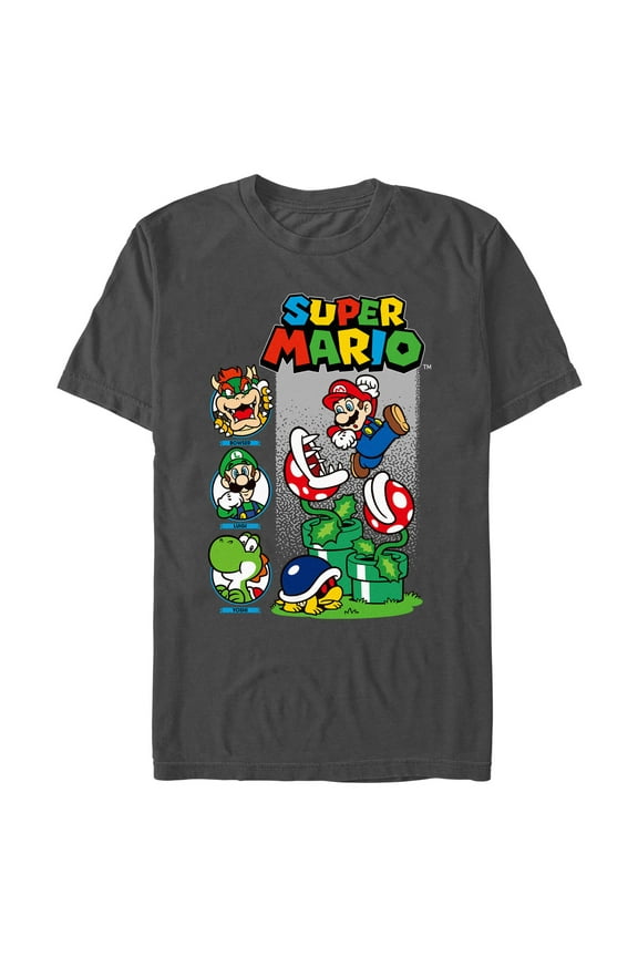 Men's Nintendo Character Adventures Graphic T-Shirt