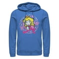 thumbnail image 1 of Men's Nintendo Christmas Princess Peach Ornate  Pull Over Hoodie, 1 of 4