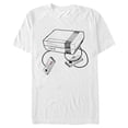 thumbnail image 1 of Men's Nintendo Classic Console Graphic Tee White 2X Large, 1 of 4