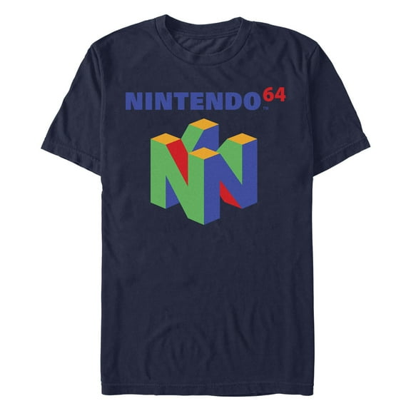 Men's Nintendo Classic N64 Icon  Graphic T-Shirt