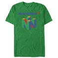 thumbnail image 1 of Men's Nintendo Classic N64 Logo  Graphic Tee Kelly Heather Small, 1 of 3