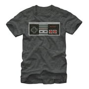 Men's Nintendo Controller Graphic Tee Charcoal Heather X Large