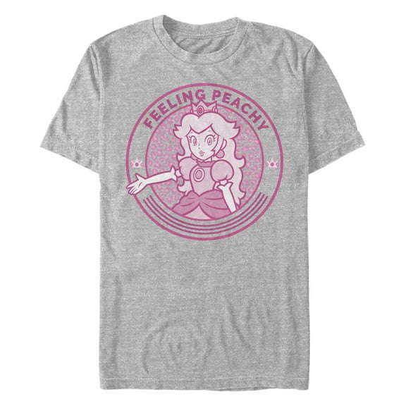 Men's Nintendo Feeling Peachy  Graphic T-Shirt