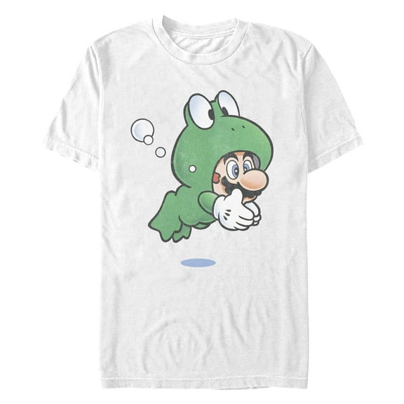 Men's Nintendo Frog Mario 3 Graphic T-Shirt