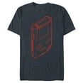 thumbnail image 1 of Men's Nintendo Game Boy Diagram  Graphic Tee Navy Blue Small, 1 of 4
