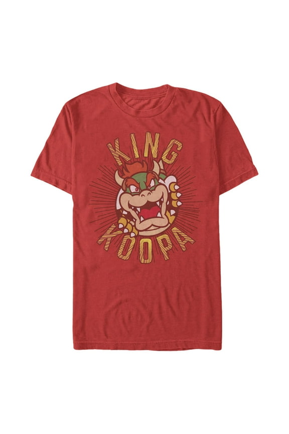 Men's Nintendo King Bowser Koopa Graphic T-Shirt
