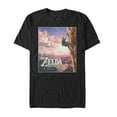 thumbnail image 1 of Men's Nintendo Legend of Zelda Breath of the Wild Sunset  Graphic Tee Black Large, 1 of 4