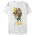 thumbnail image 1 of Men's Nintendo Legend of Zelda Four Sword Link Graphic Tee White 2X Large, 1 of 4