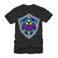 thumbnail image 1 of Men's Nintendo Legend of Zelda Hylian Shield Graphic Tee Black 2X Large, 1 of 4
