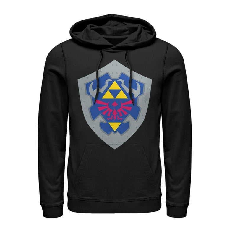 Men s Nintendo Legend of Zelda Hylian Shield Pull Over Hoodie