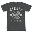 thumbnail image 1 of Men's Nintendo Legend of Zelda Hyrule Kingdom Graphic Tee Charcoal Heather Large, 1 of 4