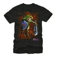 thumbnail image 1 of Men's Nintendo Legend of Zelda Link Dash Graphic Tee Black 5X Large, 1 of 4