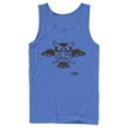 thumbnail image 1 of Men's Nintendo Legend of Zelda Link's Awakening Owl Hieroglyphic  Tank Top Royal Blue X Large, 1 of 3