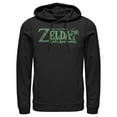 thumbnail image 1 of Men's Nintendo Legend of Zelda Link's Awakening Palm Logo  Pull Over Hoodie Black X Large, 1 of 3