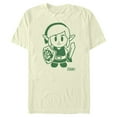 thumbnail image 1 of Men's Nintendo Legend of Zelda Link's Awakening Sleek Avatar  Graphic Tee Beige X Large, 1 of 3