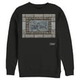 thumbnail image 1 of Men's Nintendo Legend of Zelda Link's Awakening Whale Stone Tablet  Sweatshirt Black Medium, 1 of 3