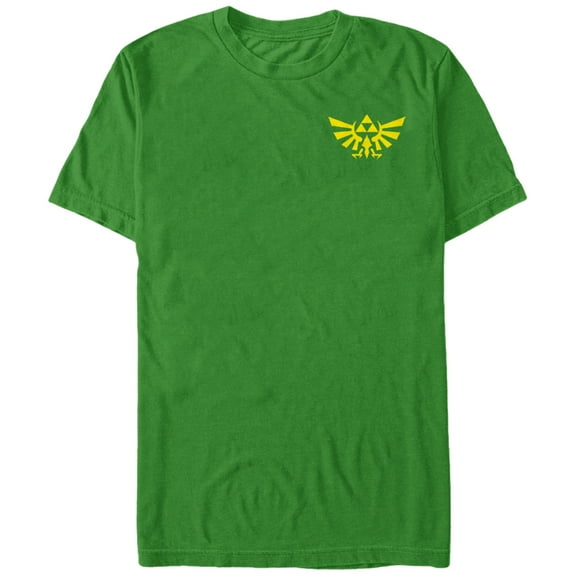 Men's Nintendo Legend of Zelda Mini Triforce  Graphic Tee Kelly Green X Large
